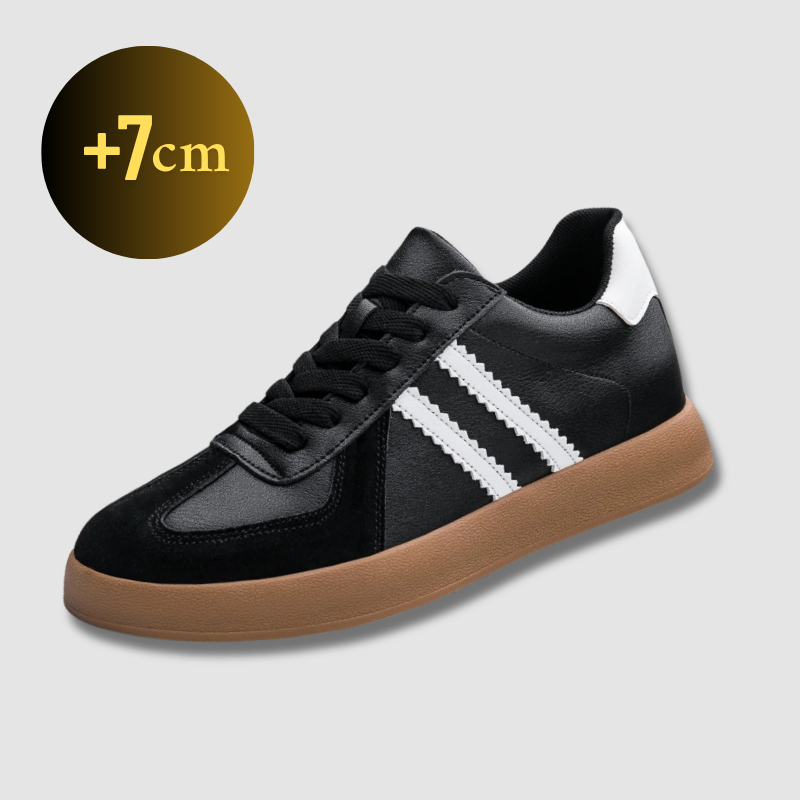 Premium Leather Height Increasing Sneakers +7cm