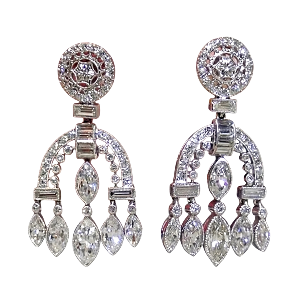 Boucle D’oreille Rétro Mariage