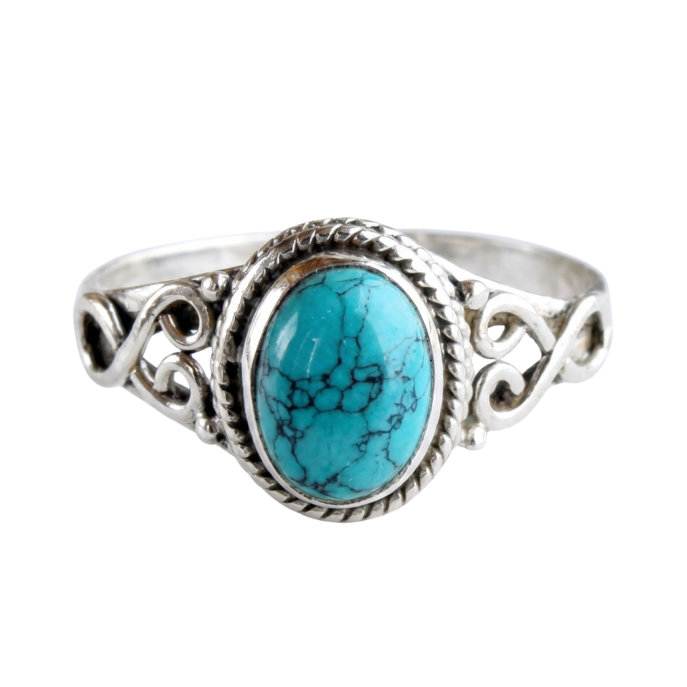 Bague Vintage Pierre Turquoise