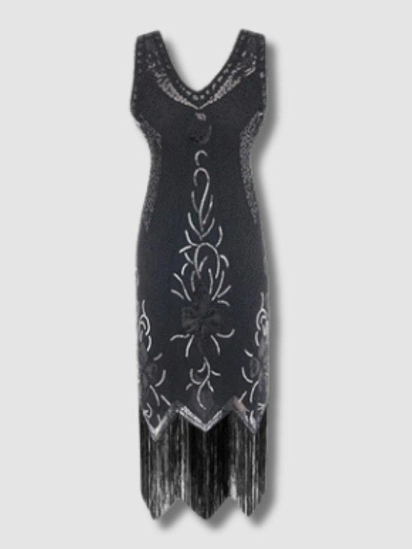Robe Gatsby - Charleston Noir Argent