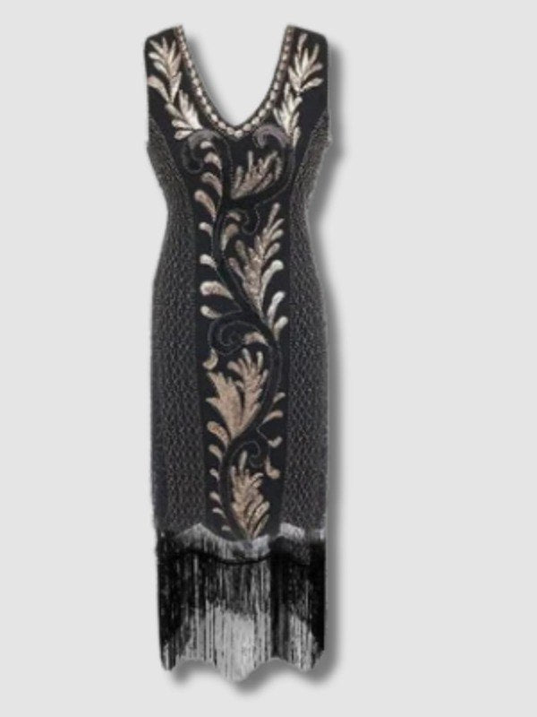 Robe Esprit Gatsby Noire et Or