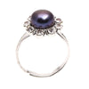 Bague Vintage Perle Ronde