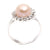 Bague Vintage Perle Ronde