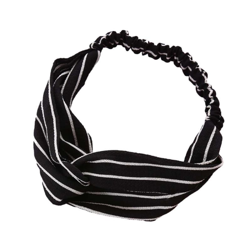 Vintage Black Headband