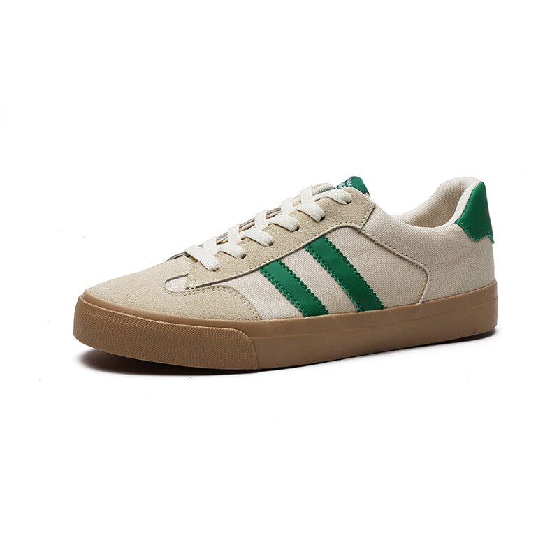 Basket Bandes 3 Couleurs Vintage Femme