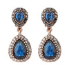 Boucle D&#39;Oreille Vintage Bleu