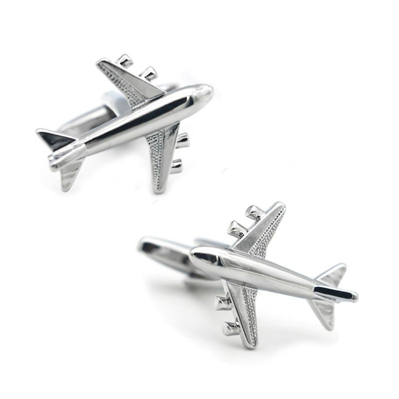 Vintage Airplane Cufflink