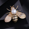 Broche Abeille Vintage