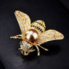 Broche Abeille Vintage