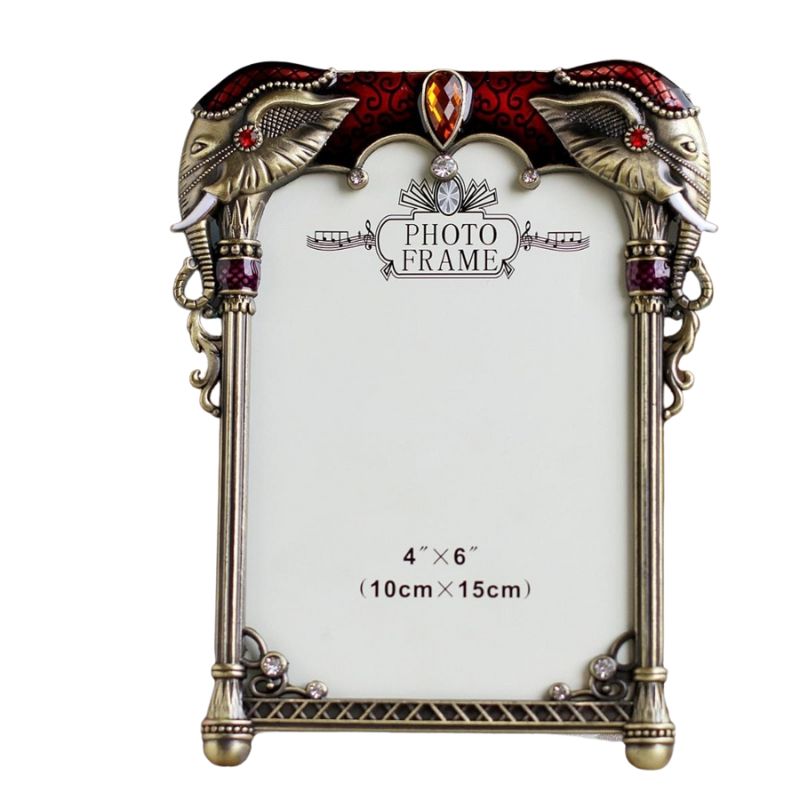 Vintage Metal Photo Frame