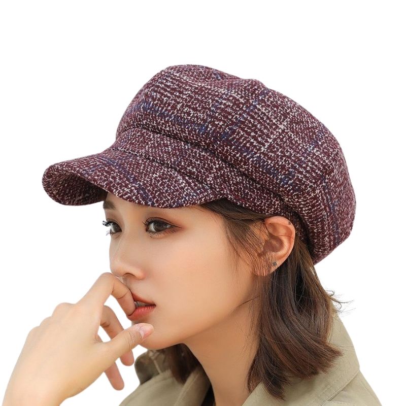 Casquette Gavroche stylée Vintage Femme