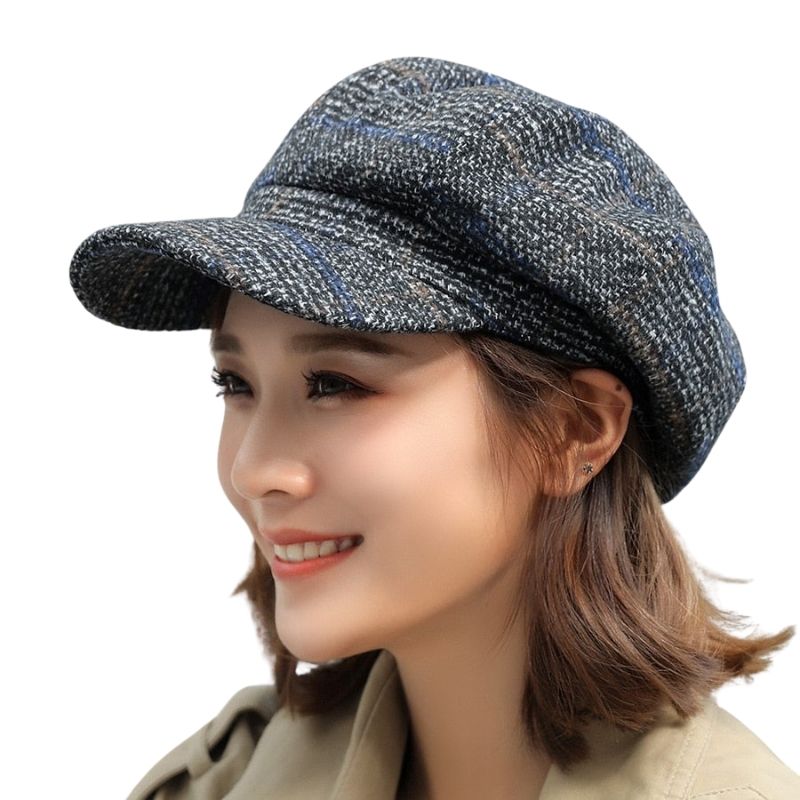 Women's Vintage Stylish Newsboy Cap