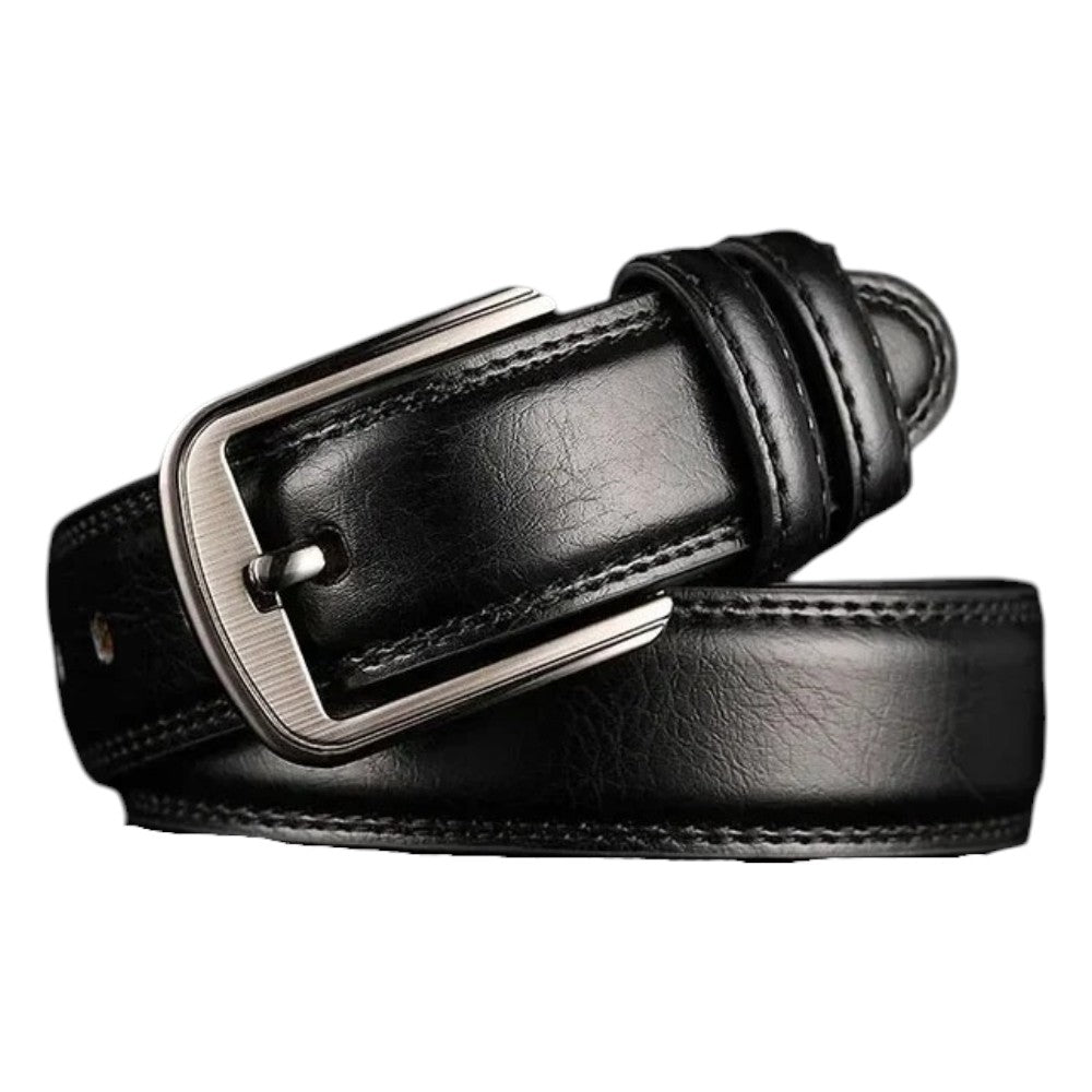 Ceinture Homme Cuir Véritable Vintage