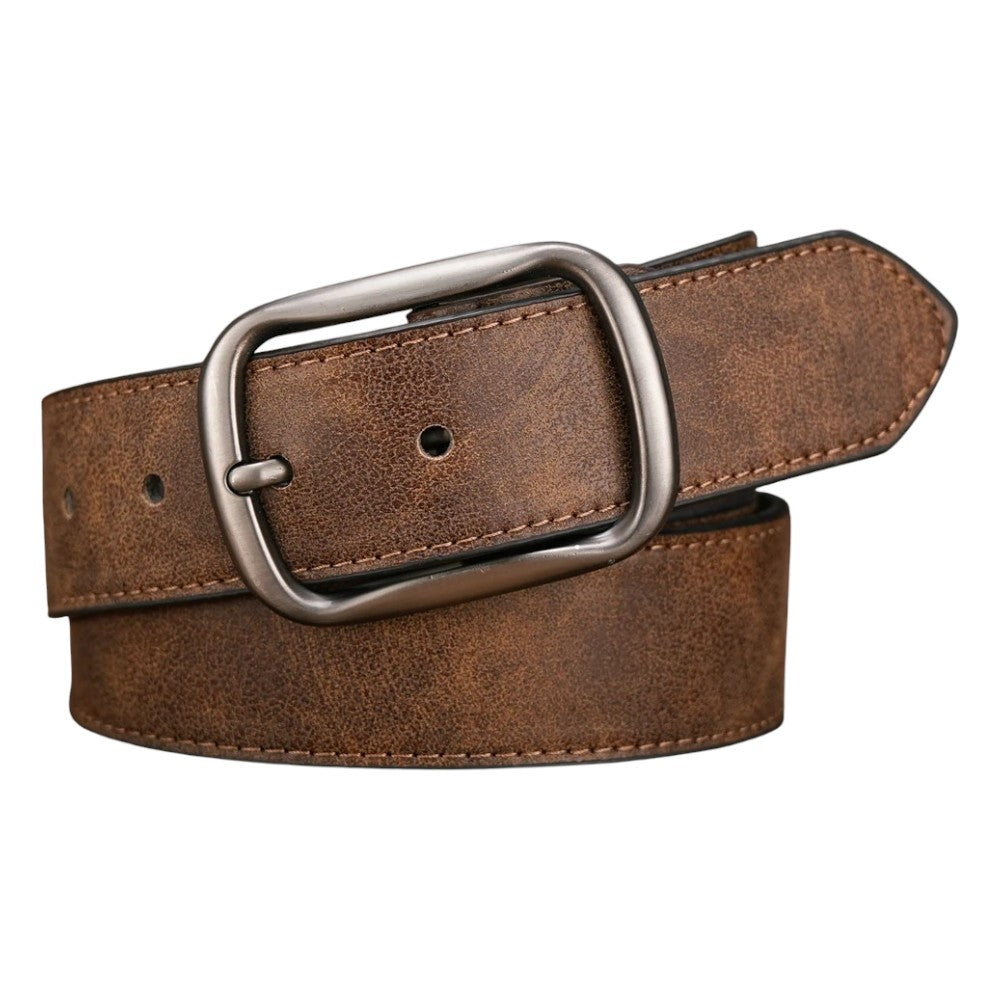 Ceinture Unisexe Cuir PU Vintage