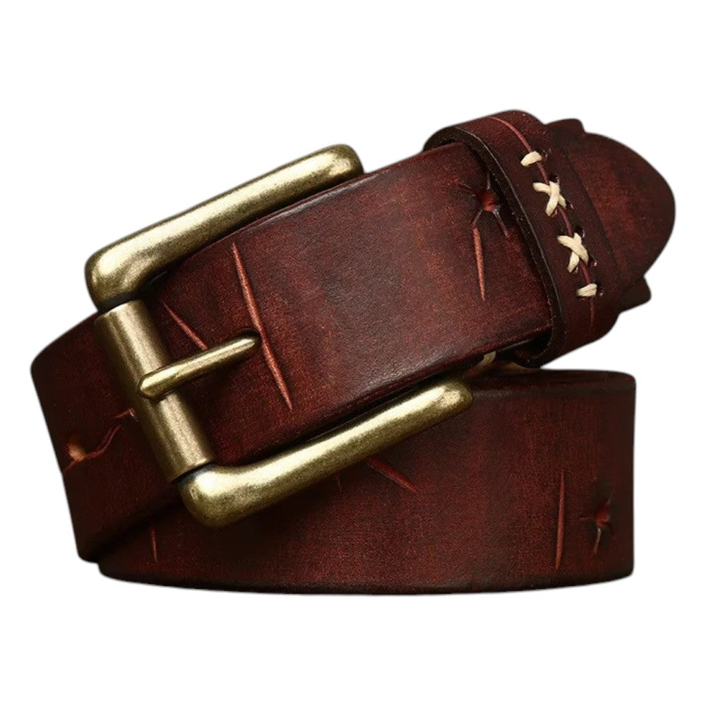 Ceinture Boucle Laiton Vintage