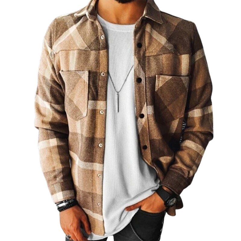 Vintage Men's Flannel Shirt