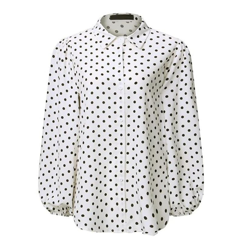 Chemise Vintage à Pois