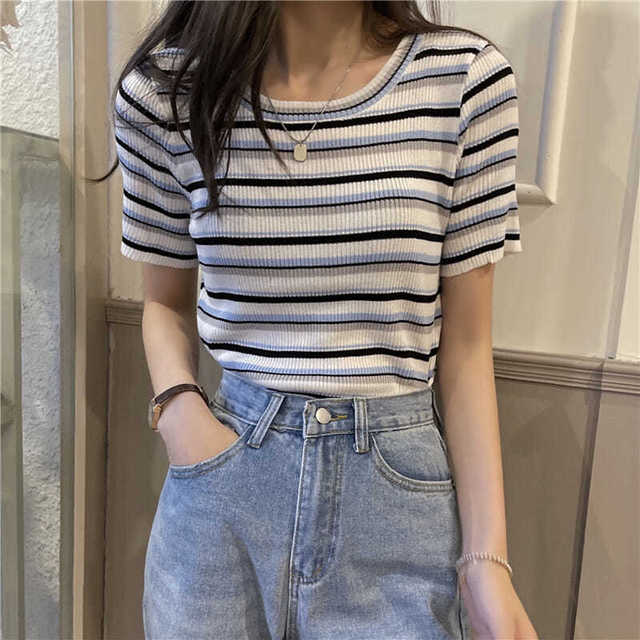 Women's Vintage Striped T-Shirt
