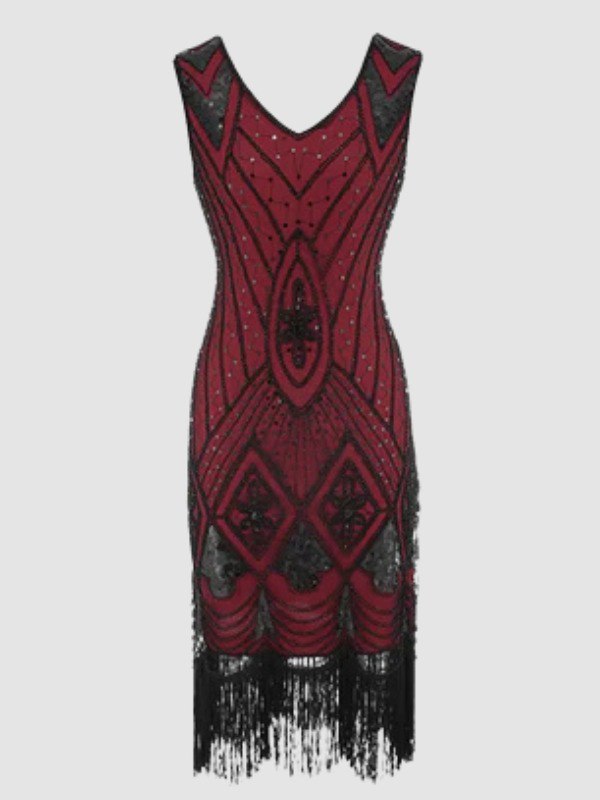 Robe Gatsby - Charleston Rouge