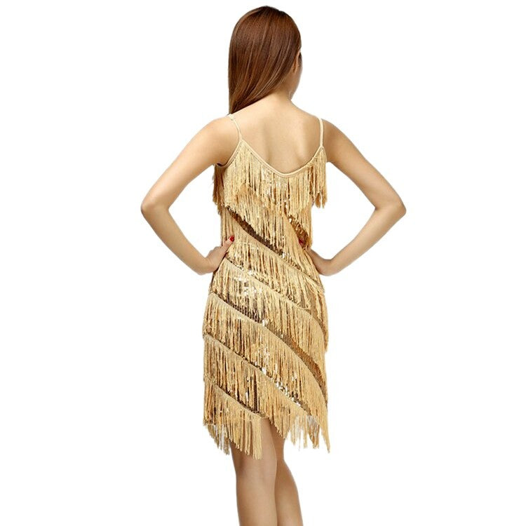 Gatsby Fringed Dress