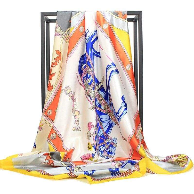 Foulard Multicolore Vintage