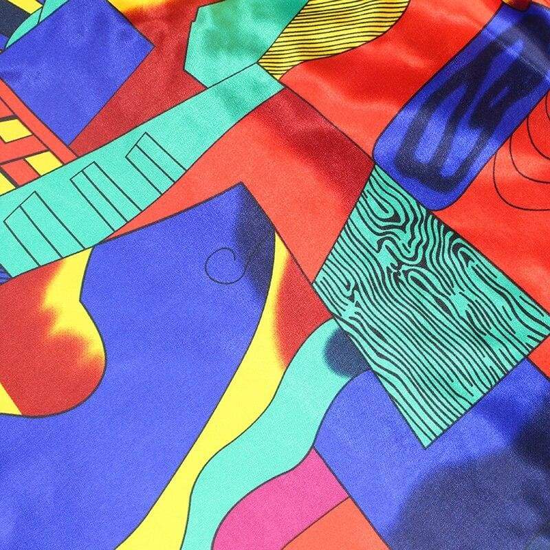 Foulard Vintage Multicolore