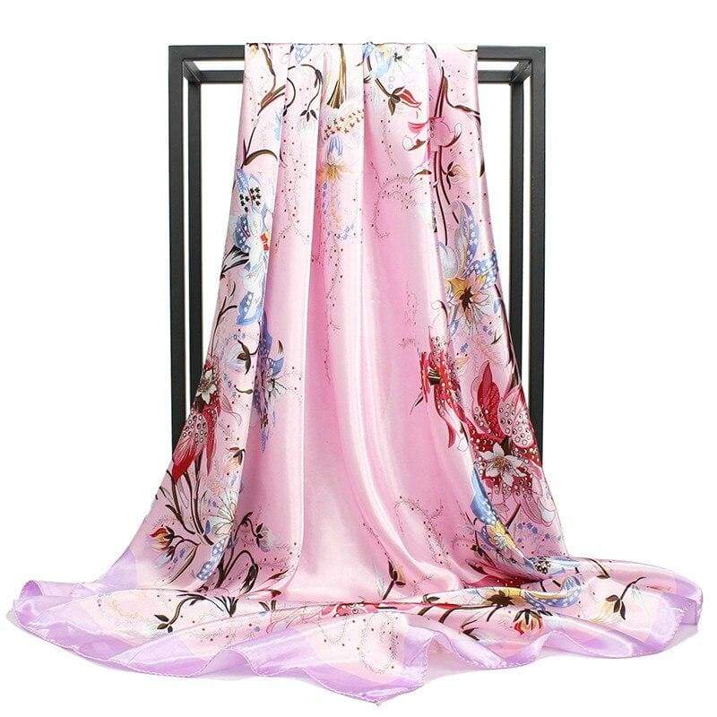 Foulard Vintage Rose