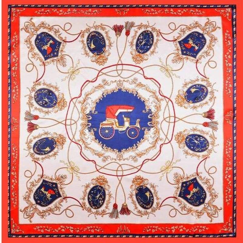 Foulard Vintage Rouge