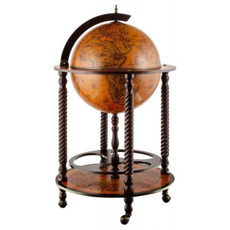 Antique Globe on Stand