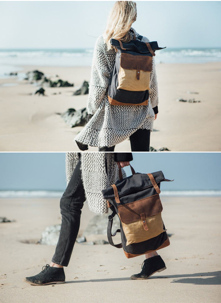 Grand Sac à Dos Vintage