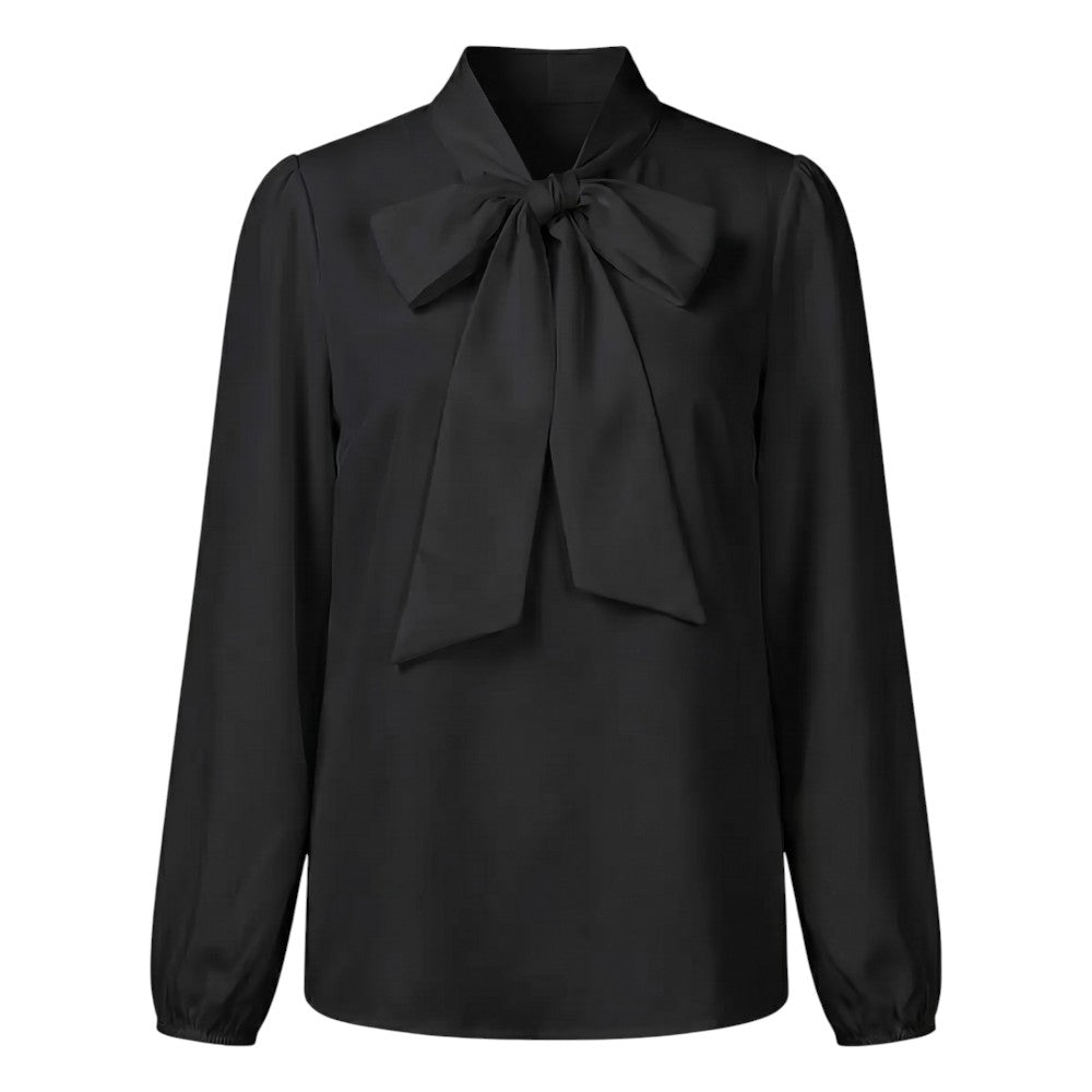 Blouse Col Noué Elégante
