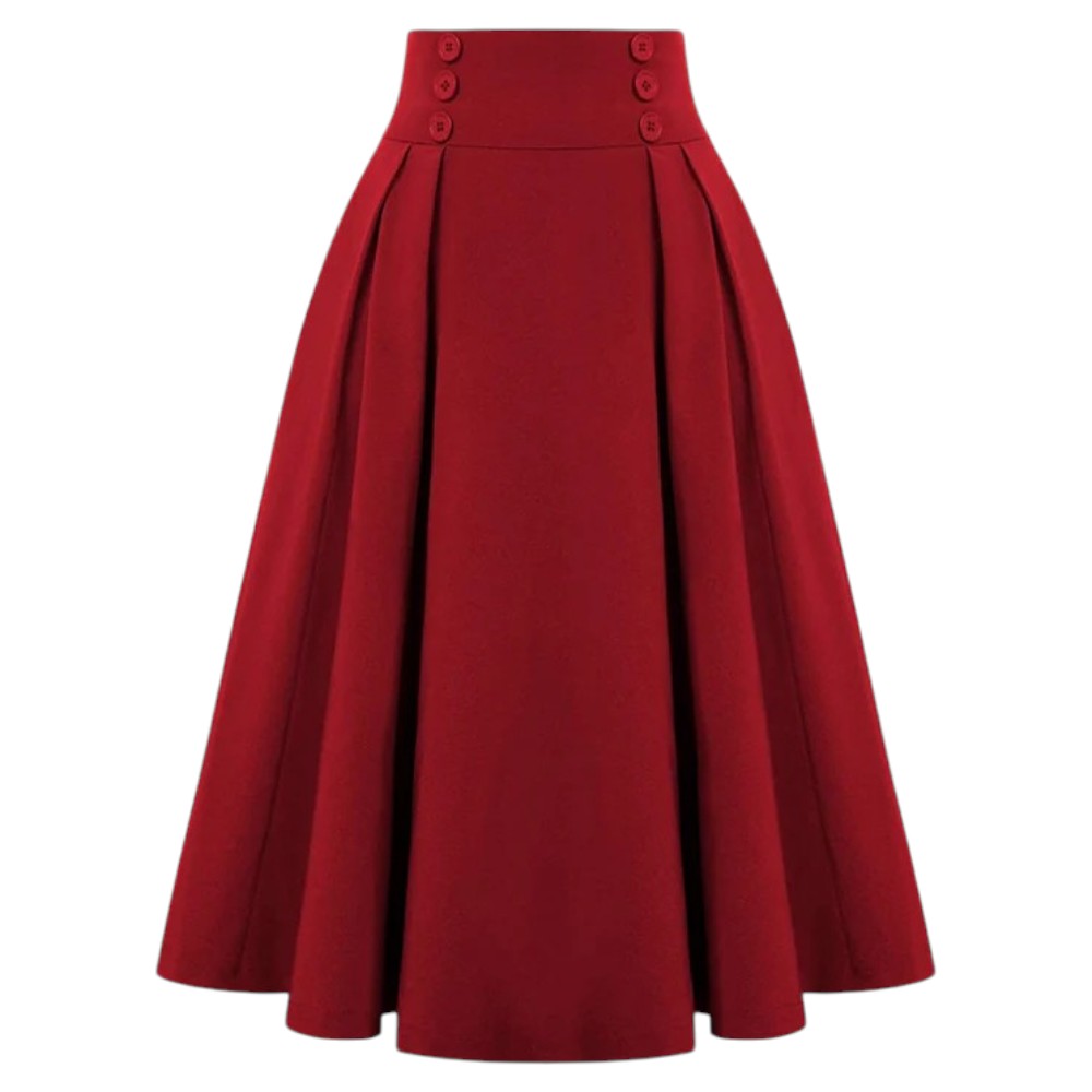 Jupe Longue Vintage Taille Haute