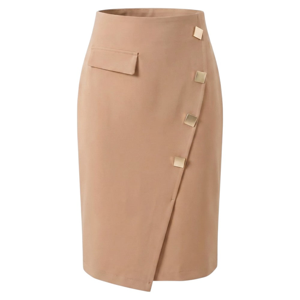 Jupe Crayon Taille Haute