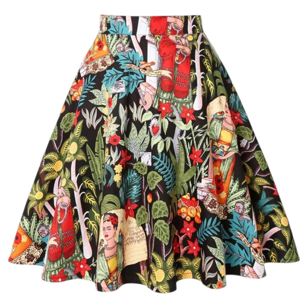 Jupe Vintage Frida Rétro