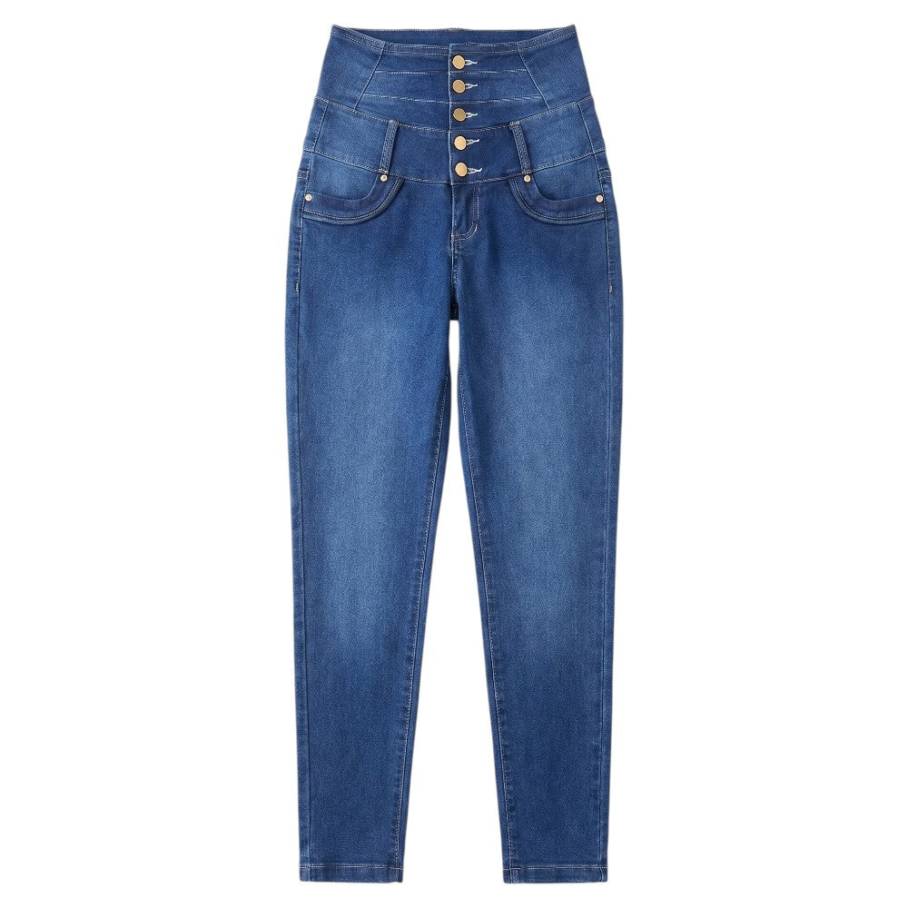Jean Slim Vintage pour Femme