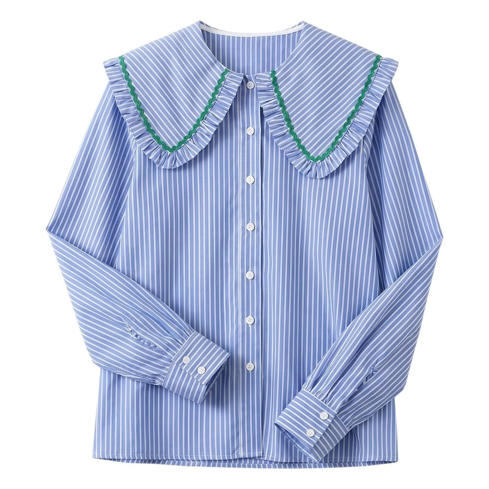 Chemise Femme Rayée Vintage