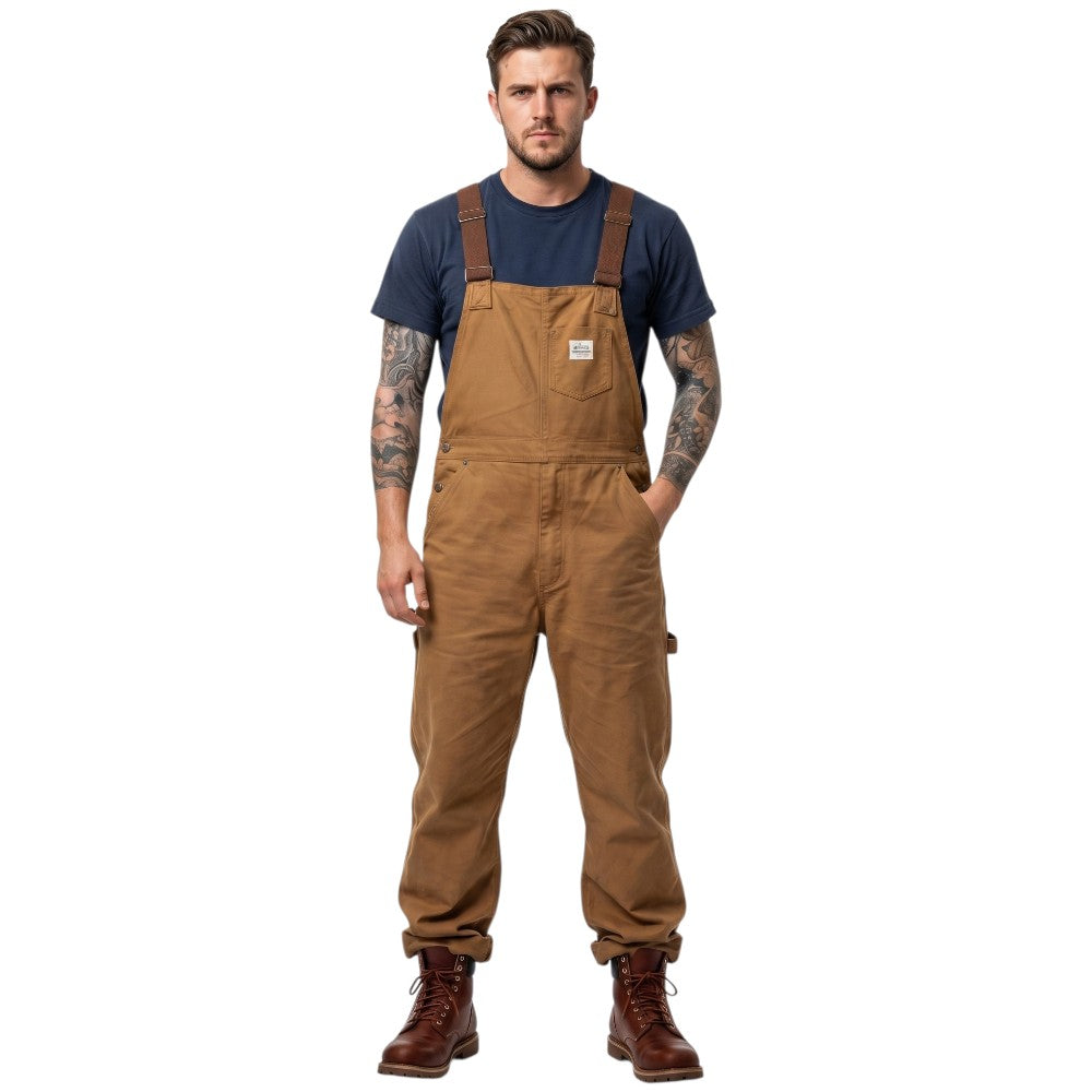 Salopette Homme Marron