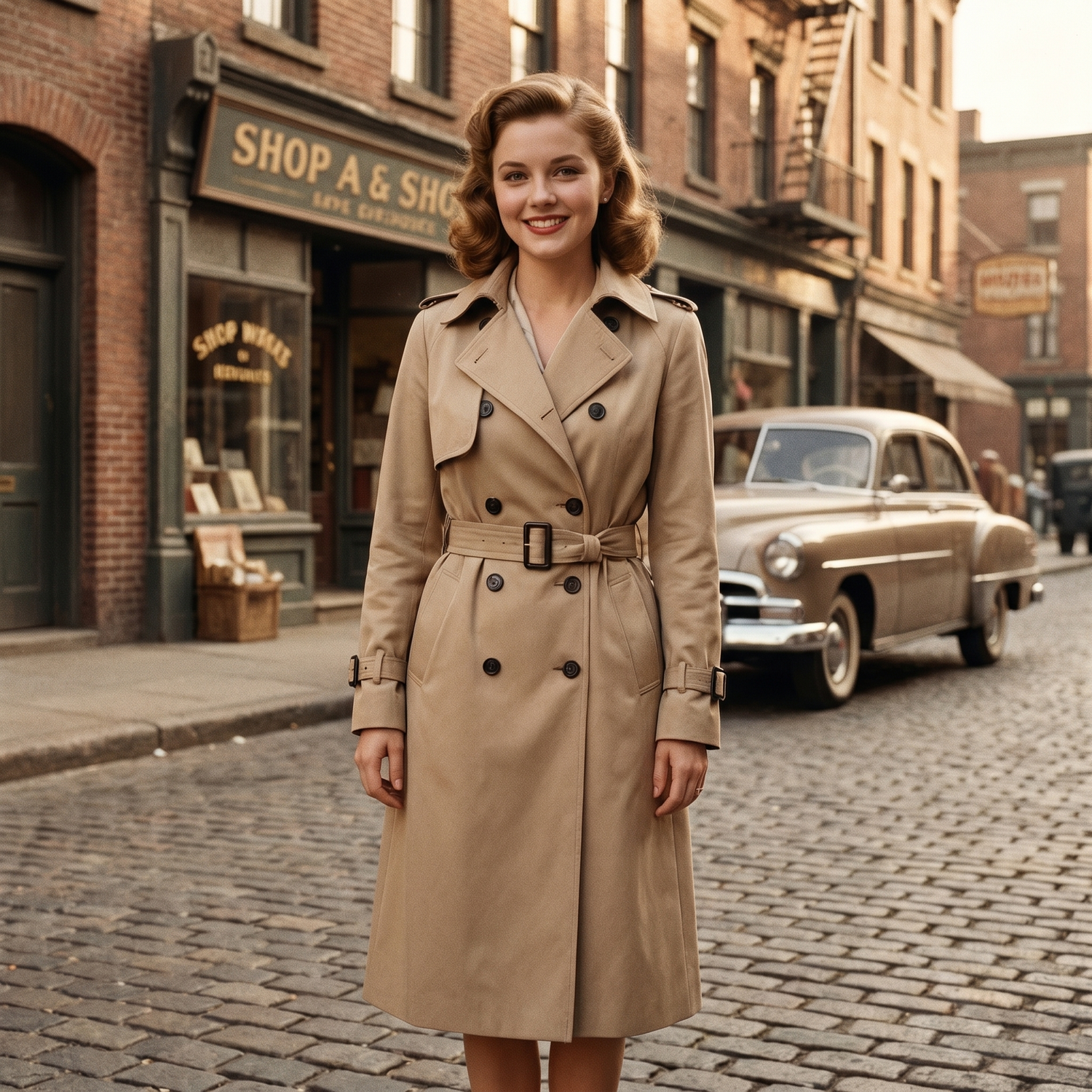 Manteau Vintage Année 50