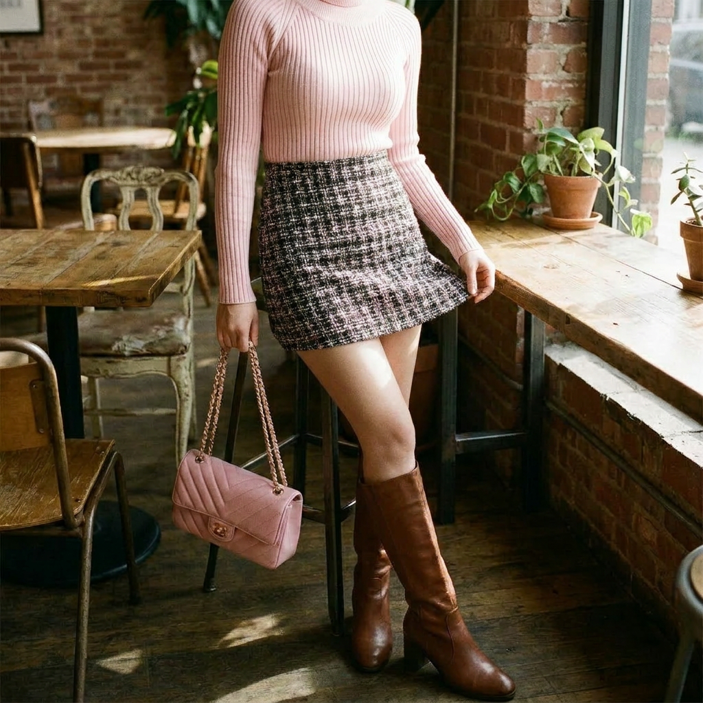 Mini-Jupe Vintage