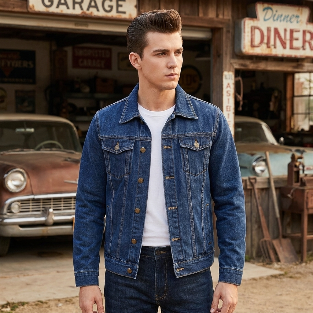 Veste en Jean Vintage