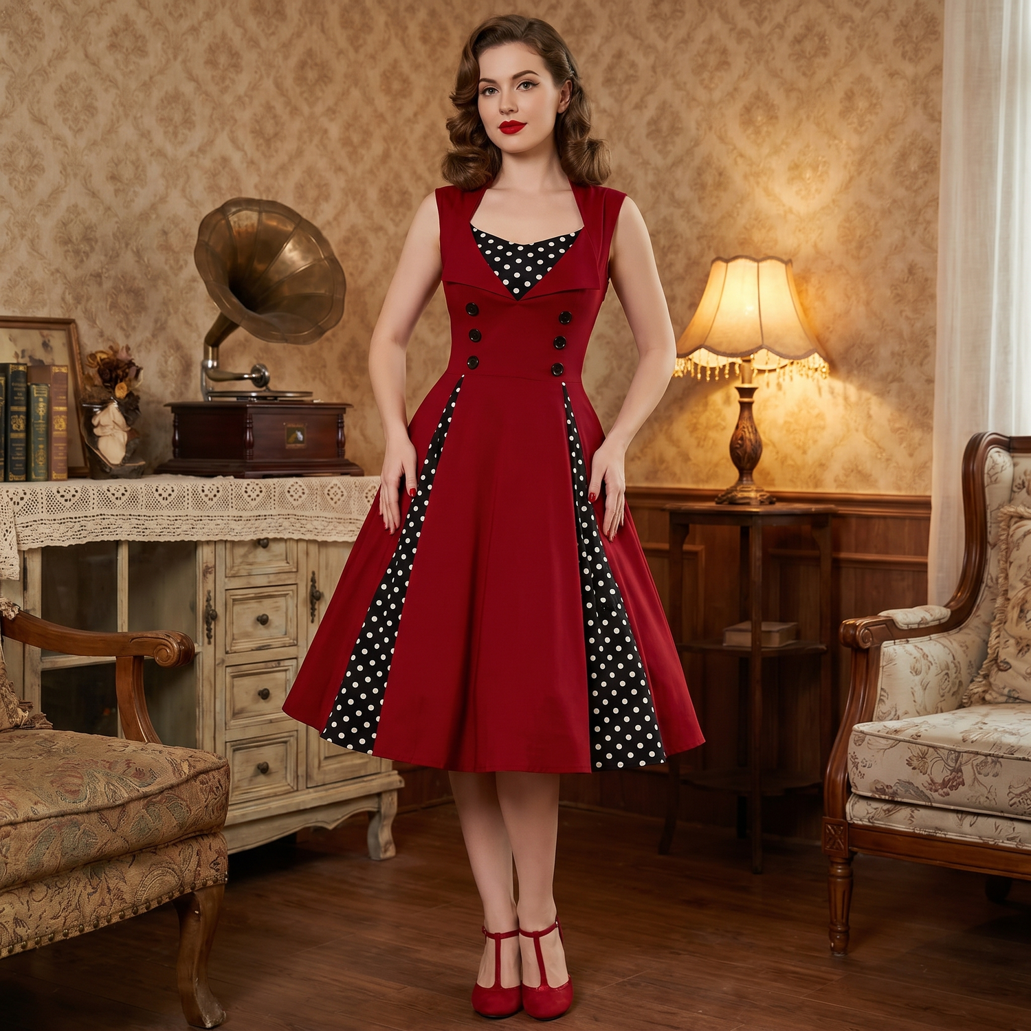 Robe Rétro Rockabilly