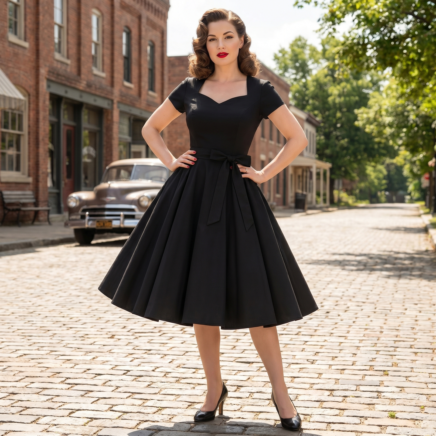 Robe Rockabilly Noire