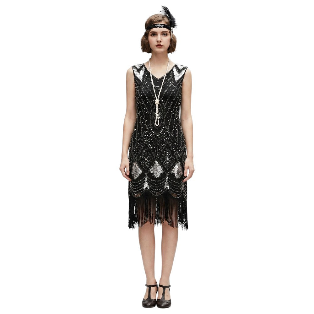 Robe Gatsby Chic Noire