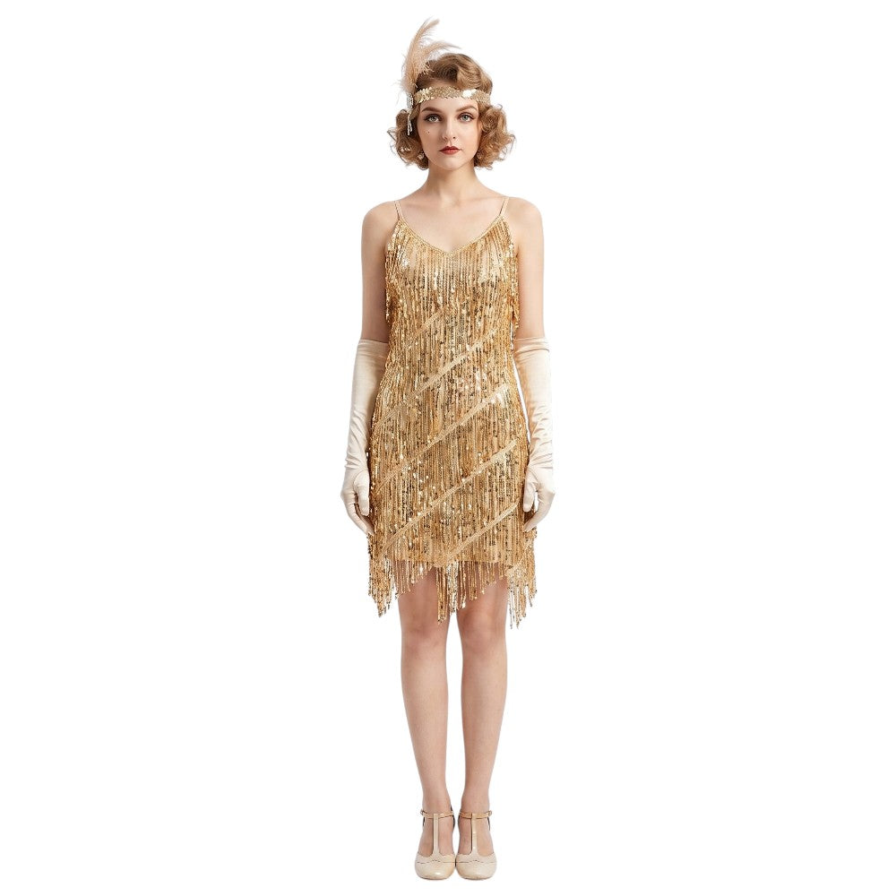 Robe Gatsby À Franges