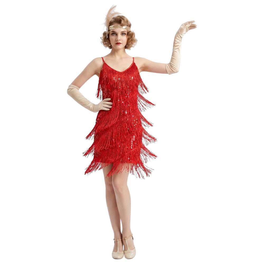 Robe Gatsby À Franges