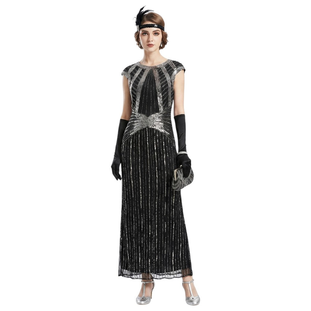Robe Gatsby Longue Noire