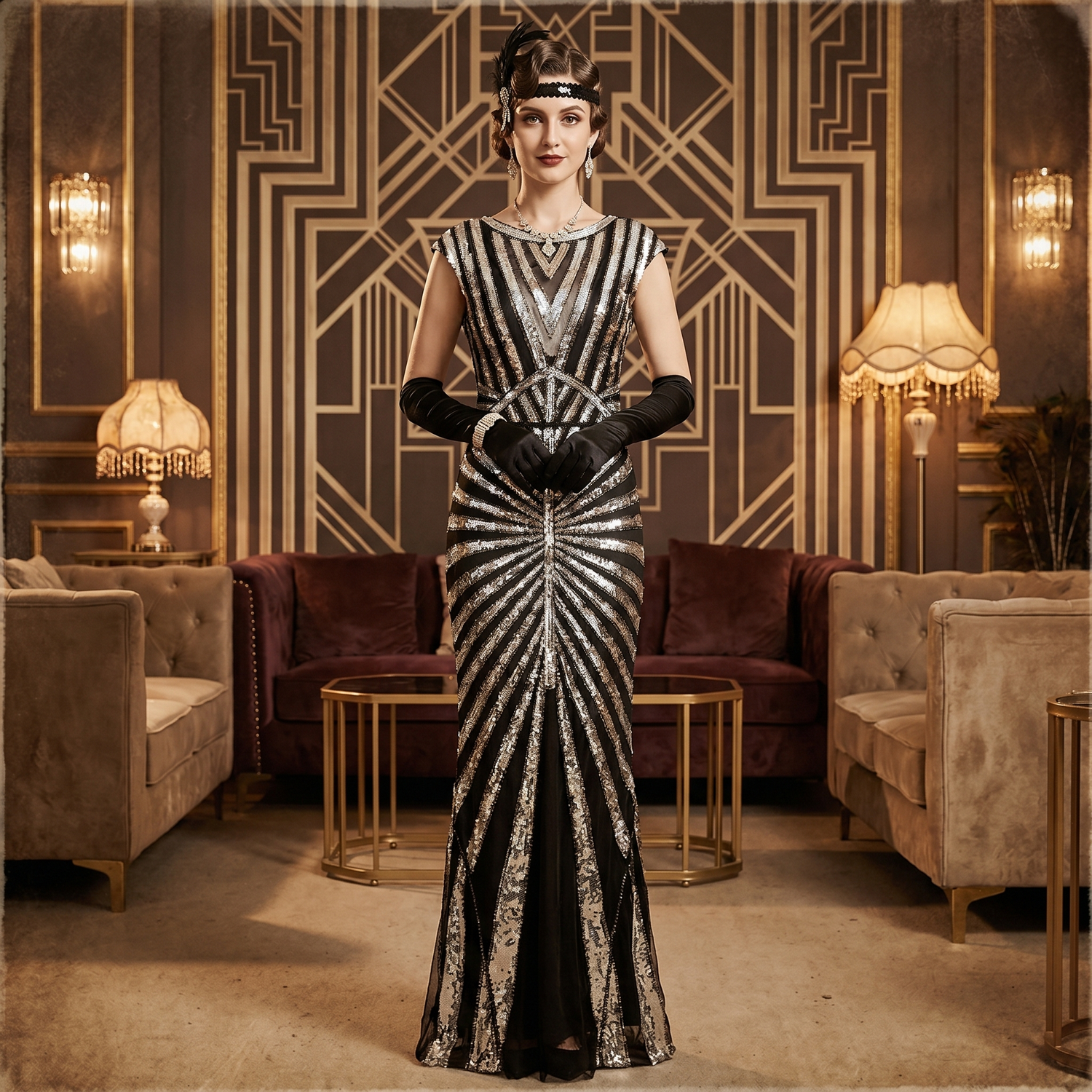 Robe Longue Evasée