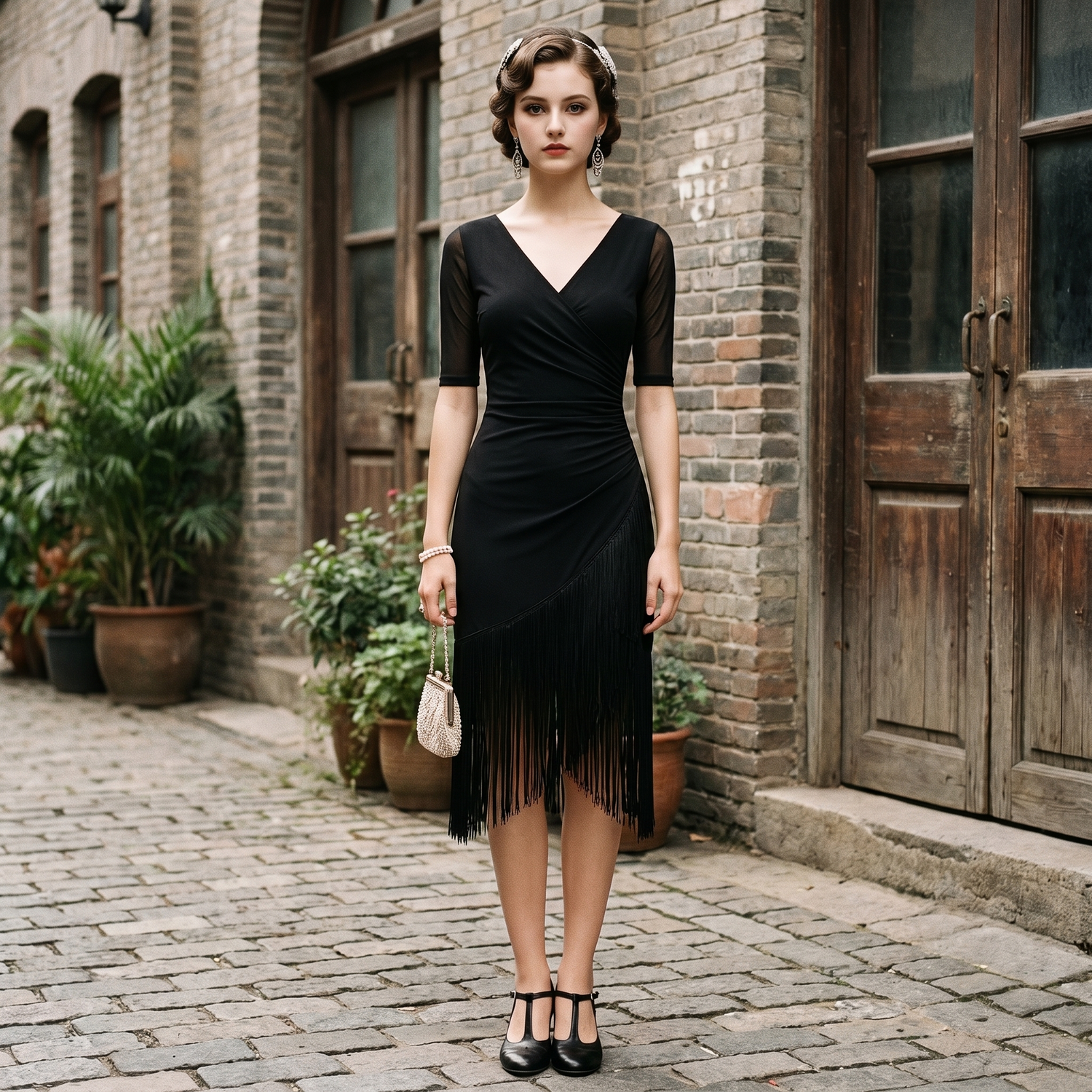 Robe Charleston Noire