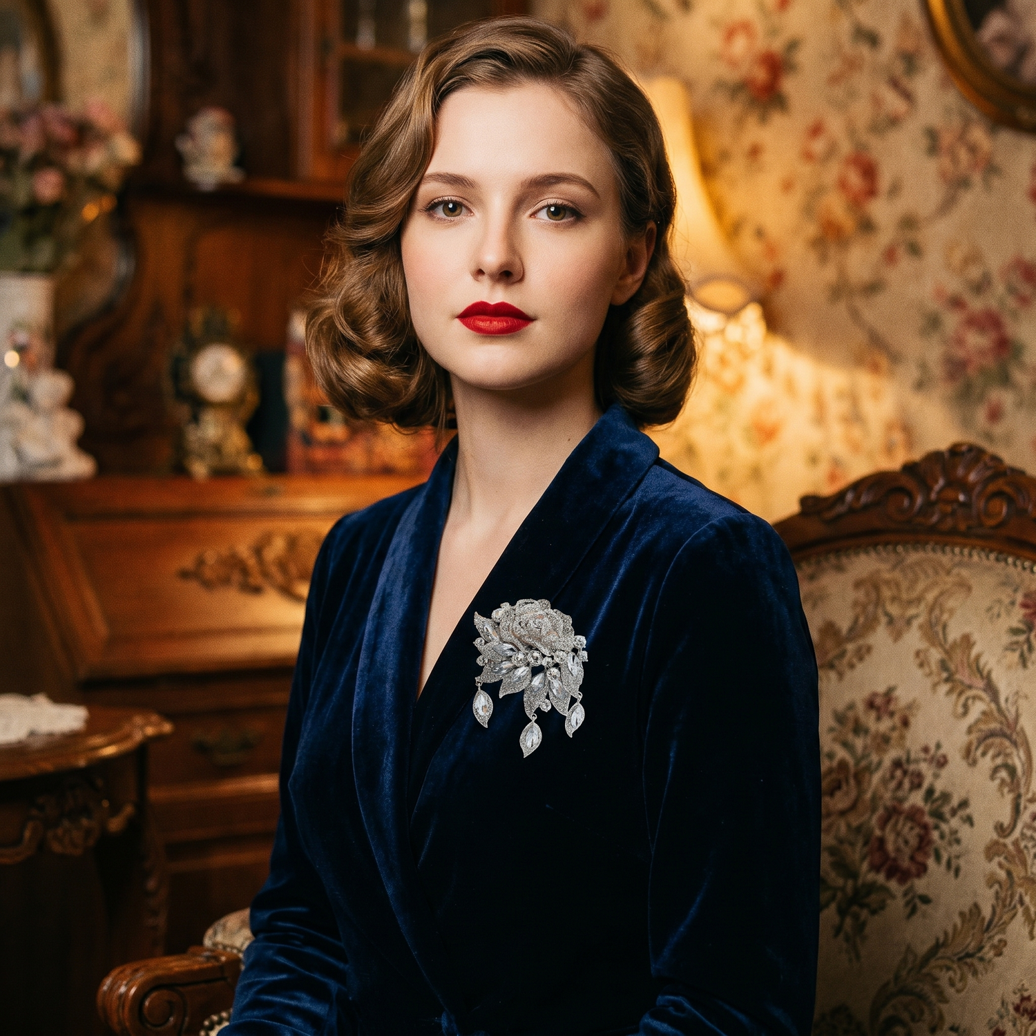 Art Deco brooch