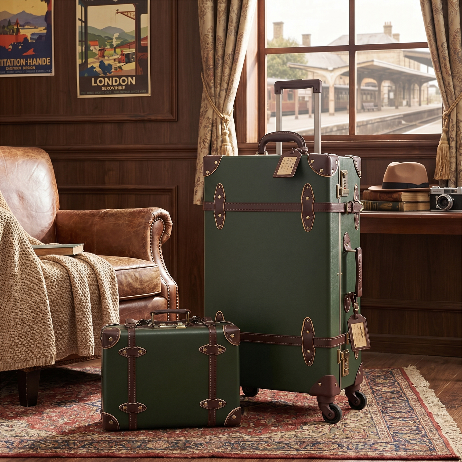 Valise de Rangement Vintage